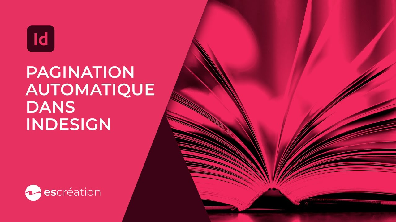 Pagination automatique dans InDesign - YouTube