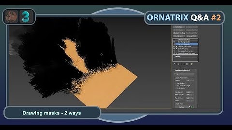 Ornatrix 3ds Max | Master 2 Hair Mask Techniques