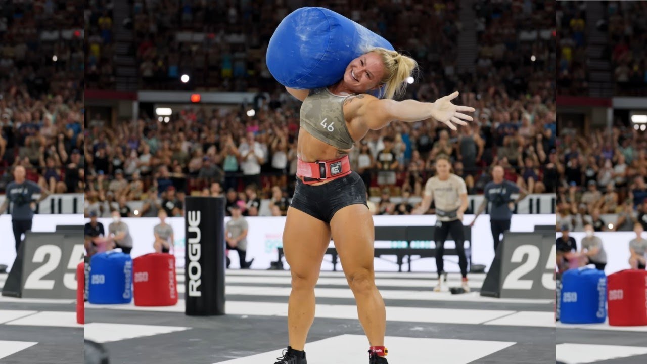 Amazing Tall Woman CrossFit Workout Motivation FBB DANI ELLE FEMALE