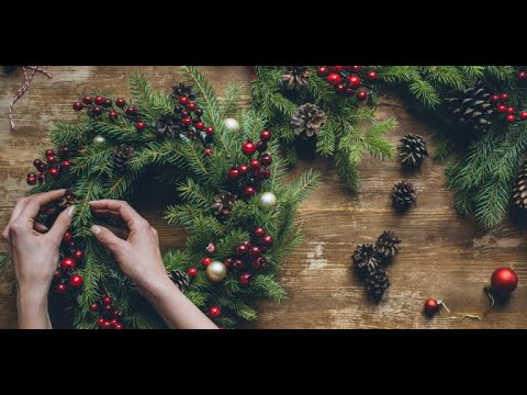 Χριστουγεννιάτικη διακόσμηση: Πώς να φτιάξετε μόνοι σας τέλειο χριστουγεννιάτικο στεφάνι