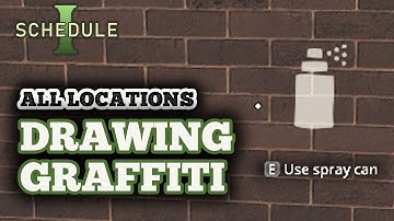 All Graffiti Drawing Locations for Each Region in Schedule 1