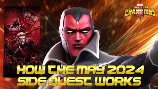 How The May 2024 Side Quest Works | Quest Structure, Objectives + More | Marvel Contest of Champions screenshot 5