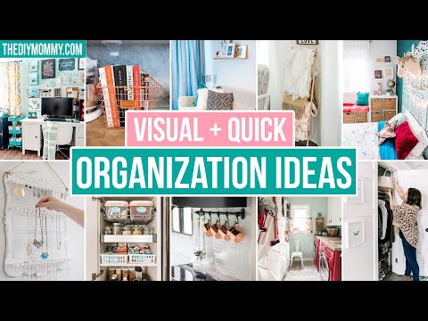10 Life Changing Home Organization Ideas for the Visual Organizer