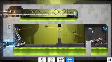 Bridge Constructor Portal: Test Chamber 13