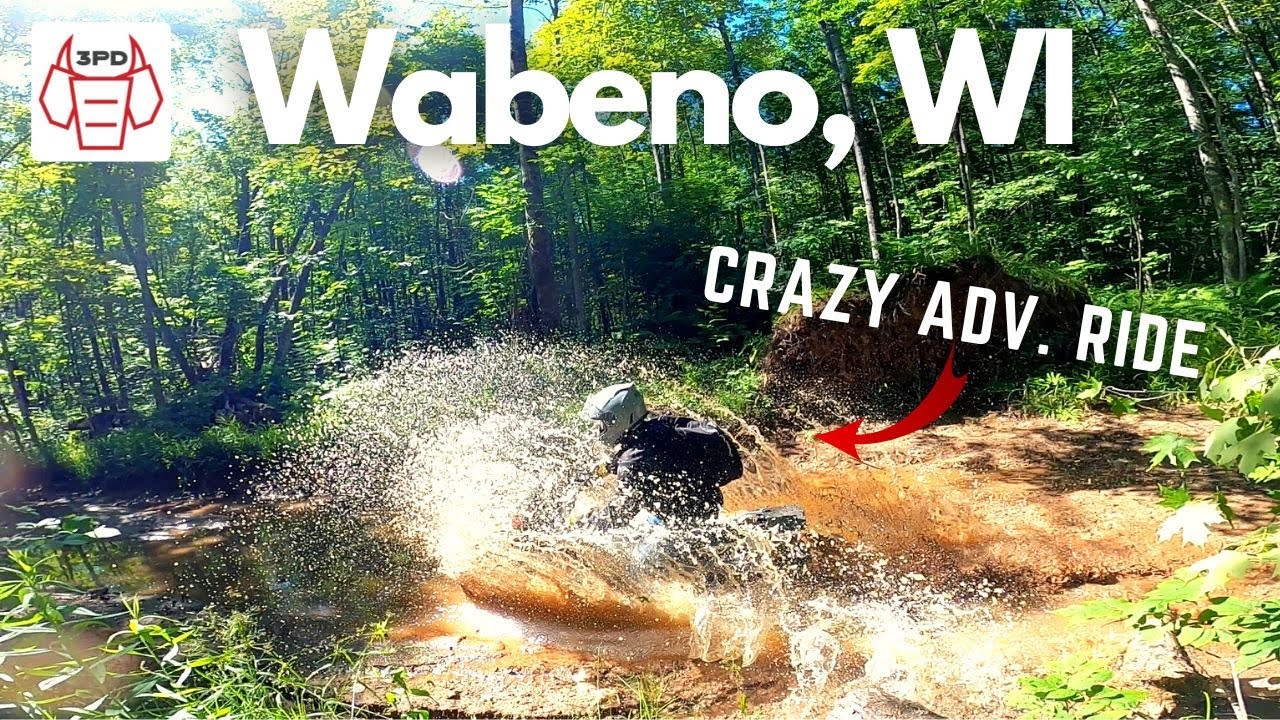 Awesome DualSport Riding in Wabeno, WI YouTube