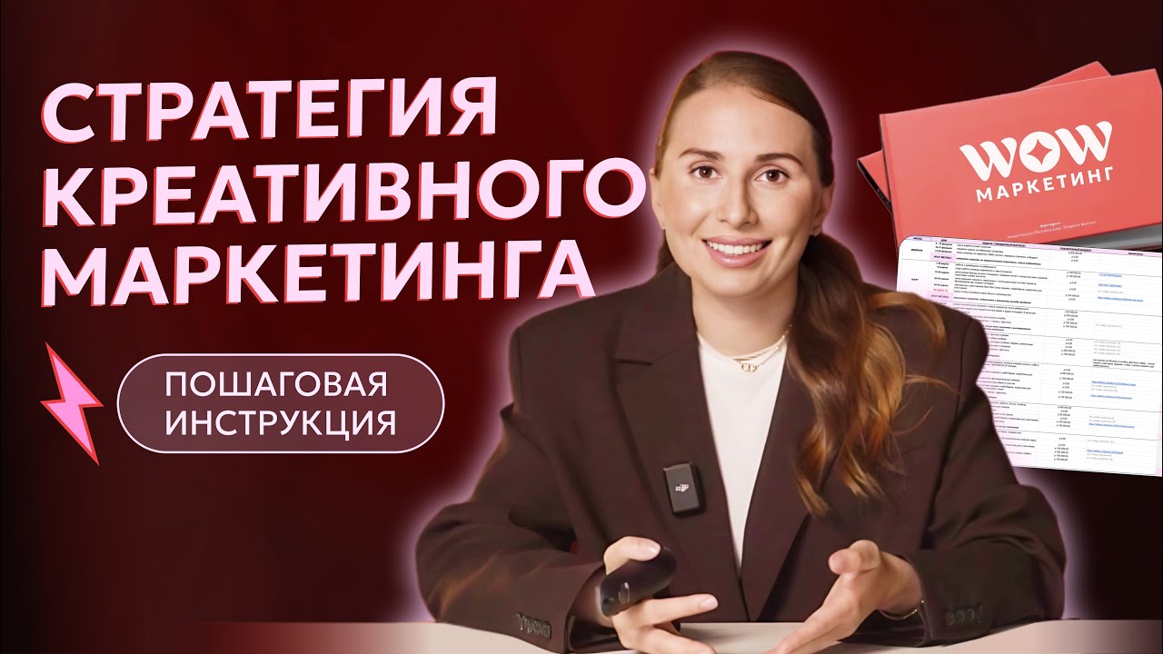 Пошаговая инструкция по сборке стратегии креативного маркетинга