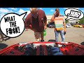 Car Show Reactions to Rear wheel drive Honda Civic! (Hidden camera)