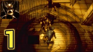 Bendy: Lone Wolf Mobile | Gameplay Walkthrough Part 1 - Intro & Tutorial - Day 1 screenshot 3