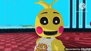 Toy chica vs Shadow Mangle (video nunca estrenado)