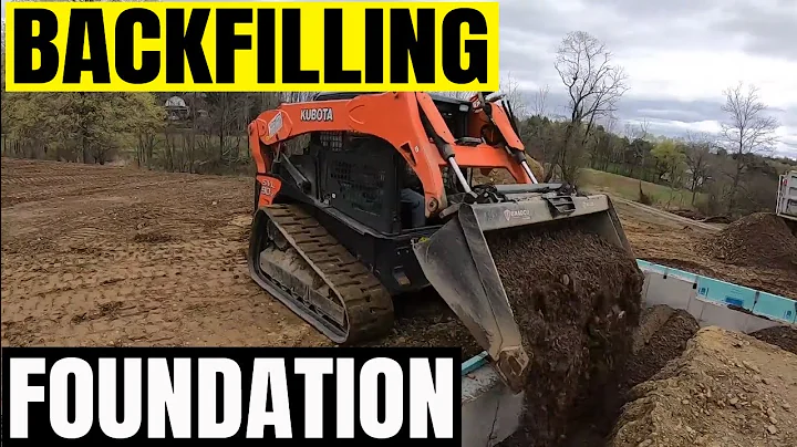 Backfilling & compacting foundation 'Dirt Boss'