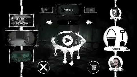 Eye the horror game without monsters in sandbox mode