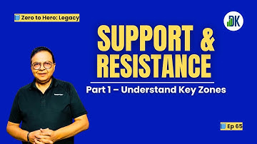📉 How to Read Support & Resistance in Trading (Part 1) | Zero to Hero Ep 65 | DK Sinha