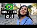 DISCOVER RIO DE JANEIRO 🇧🇷 DOWNTOWN RIO IS UNDERRATED! (TRAVEL BRAZIL)