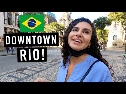 DISCOVER RIO DE JANEIRO ?? DOWNTOWN RIO IS UNDERRATED! (TRAVEL BRAZIL)