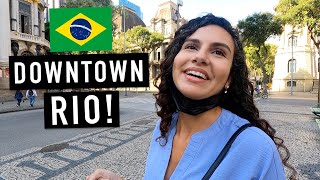 DISCOVER RIO DE JANEIRO 🇧🇷 DOWNTOWN RIO IS UNDERRATED! (TRAVEL BRAZIL) screenshot 3