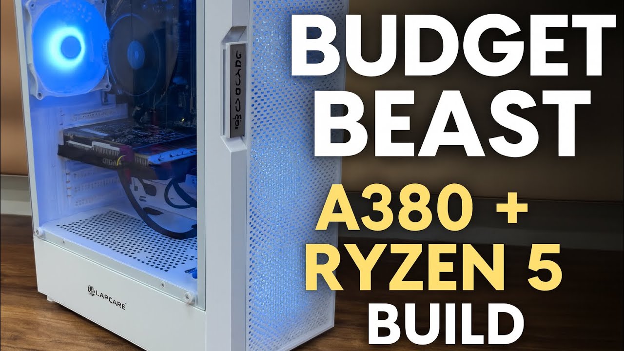 🚀 Budget Gaming PC Build 2025 || ARC A380 + RYZEN 5🔥 - YouTube