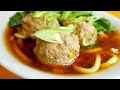 Chinese Style Pork Ball Soup - Easy and Delicious