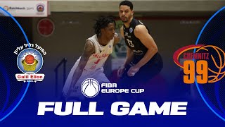 Hapoel Nofar Galil Elion v Niners Chemnitz | Full Basketball Game | FIBA Europe Cup 2022