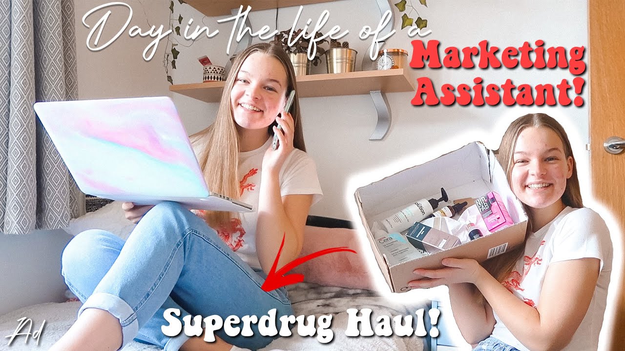 Marketing Assistant Day in the Life + Skin Care Haul AD! VLOG ~ lush leah