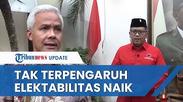 Sekjen PDIP Hasto Mengaku Tak Terpengaruh soal Elektabilitas Ganjar Naik: Tetap Kerja ke Bawah