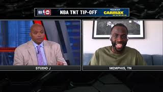 Chuck has a different take on Draymond's ejection : 'You actually committed two Flagrant 1 fouls'