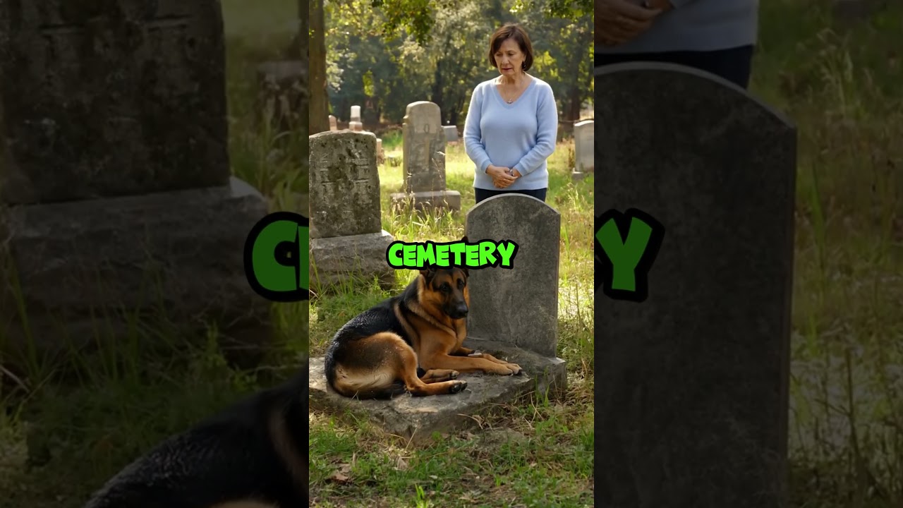Dog Finds His Owner's Grave Alone