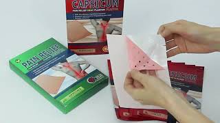 MDT102a-MEDITAN Capsicum Plaster (PAIN RELIEF HEAT PLASTER)