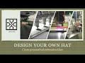 私たち帽子の工場です！How do we produce hats