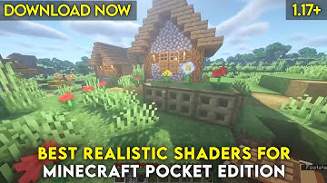 Best Realistic Shaders For Minecraft PE 1.17 | Newb Shader Review | MCPE | 1.17+