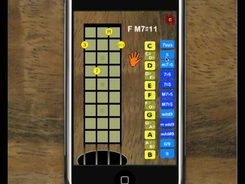UkeMaster for iPhone - ukulele chord finder