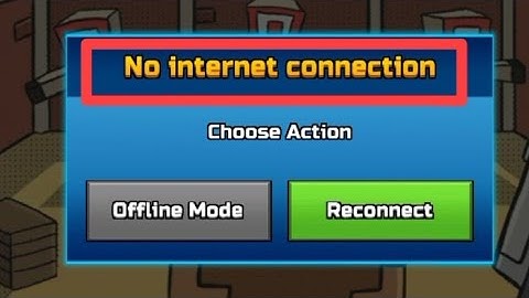 How to fix no internet connection problem in Pixel Gun 3D | Pixel Gun 3D no internet connection