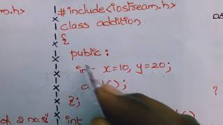 Simple C++Program by using Class and Object