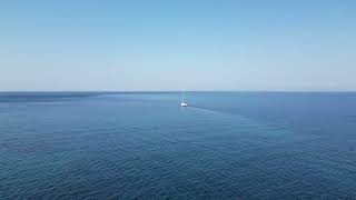 Arriba Chill Out Beach in Thassos, Greece, 4K DJI drone
