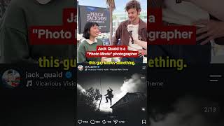 Video game photographer Jack Quaid wants to do some self-portraits when God of War Laufey comes out
