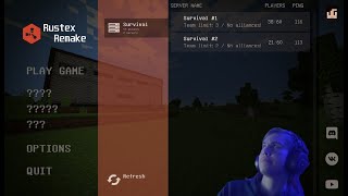 🌵ВАЙП | Третий раз играю в кубический  Раст/RUST [Rustex Remake]🌵