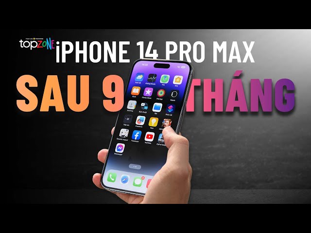 iPhone 14 Pro Max sau 9 tháng : Giá đã "GIẢM SÂU" !!! - Top Review