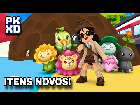 🚨 NOVOS OUTFITS CHEGARAM NO PK XD! 😱 + PETS FLORES E ITENS POR GEMAS E MOEDAS! 💎🪙