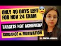 40 Days strategy🎯to clear CA FINAL Nov 24 exam✅ #cafinal#motivation#strategy#guidance#nov24