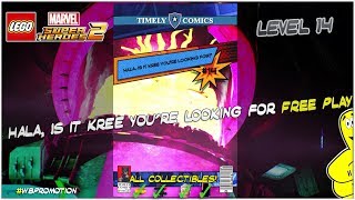 Lego Marvel Superheroes 2: Lvl 14/Hala Is It Kree You're Looking For FREE PLAY(All Collectibles)-HTG screenshot 4