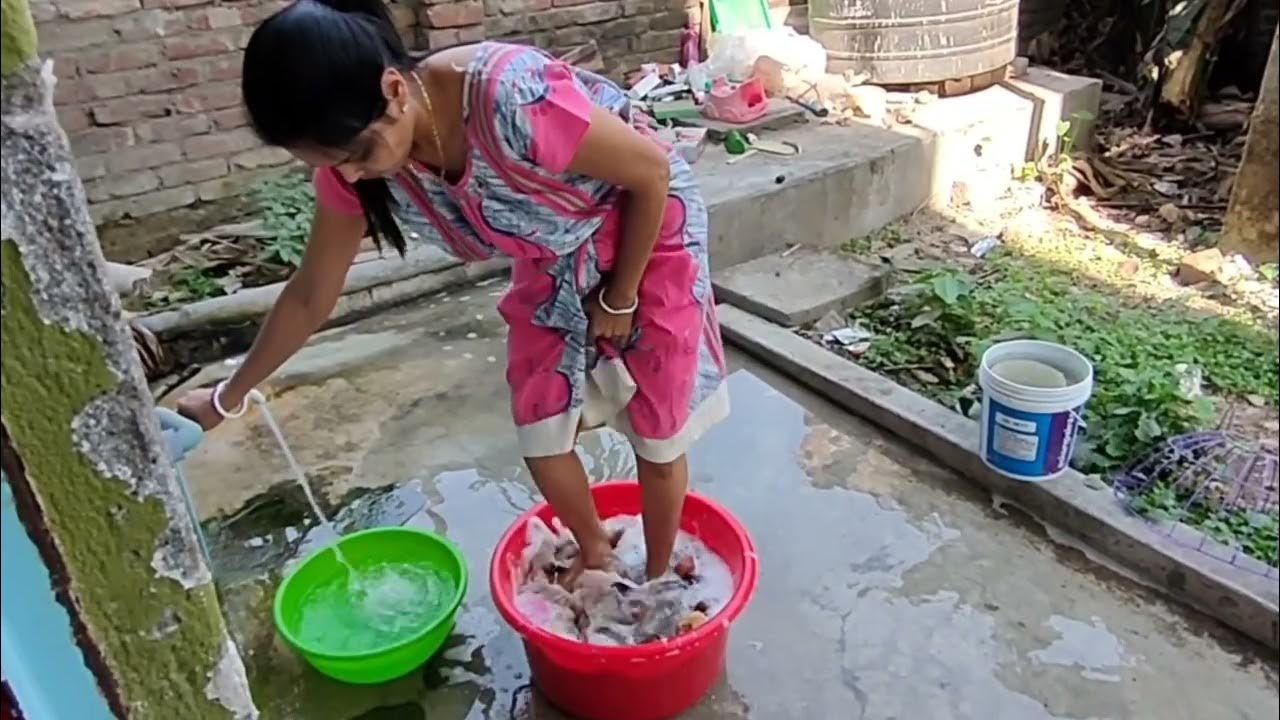 🌿How To Wash Heavy Blanket At HomeBlanket Washing In Desi Style