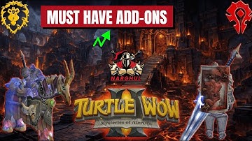 Top Addons for Turtle WoW & Private Servers – 2026 UPDATED!