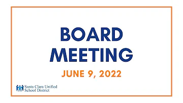 Board Meeting - June 09, 2022