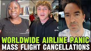 Americans & Canadians Are Panicking  As Airlines Cancel Thousands Of Flights Without Warning