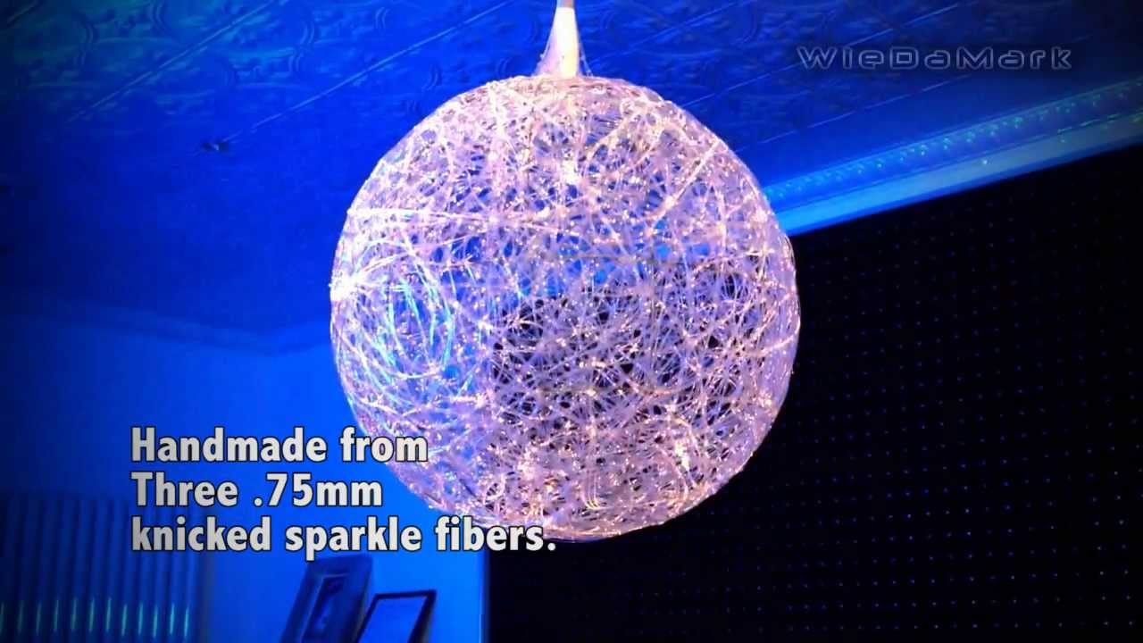 Fiber Optic Moon Chandelier - By WieDaMark.com