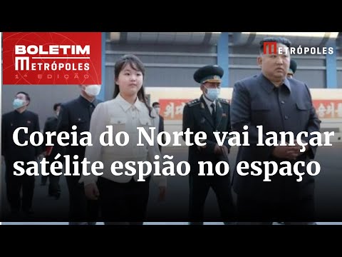 Coreia do Norte vai lançar satélite espião no espaço, diz Kim Jong-un | Boletim Metrópoles 1º