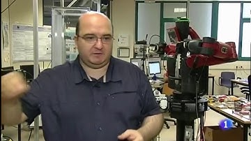 Spanish TV coverage of ROBINLAB for AMAZON ROBOTICS Challenge (EMARO+)
