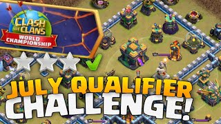 How To 3 Star July Qualifier Challenge | Easy 3 Star | New Event Challenge Attack