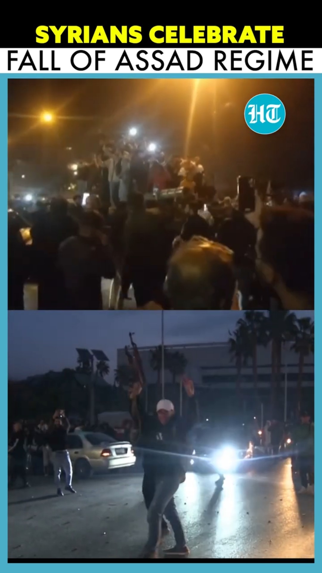 Syrians Celebrate As 50-Year Assad Family Rule Comes To An End