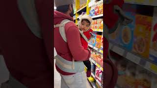 BABY SHOPPING WITH DADDY | JOKUTTAN | TESCO EXPRESS