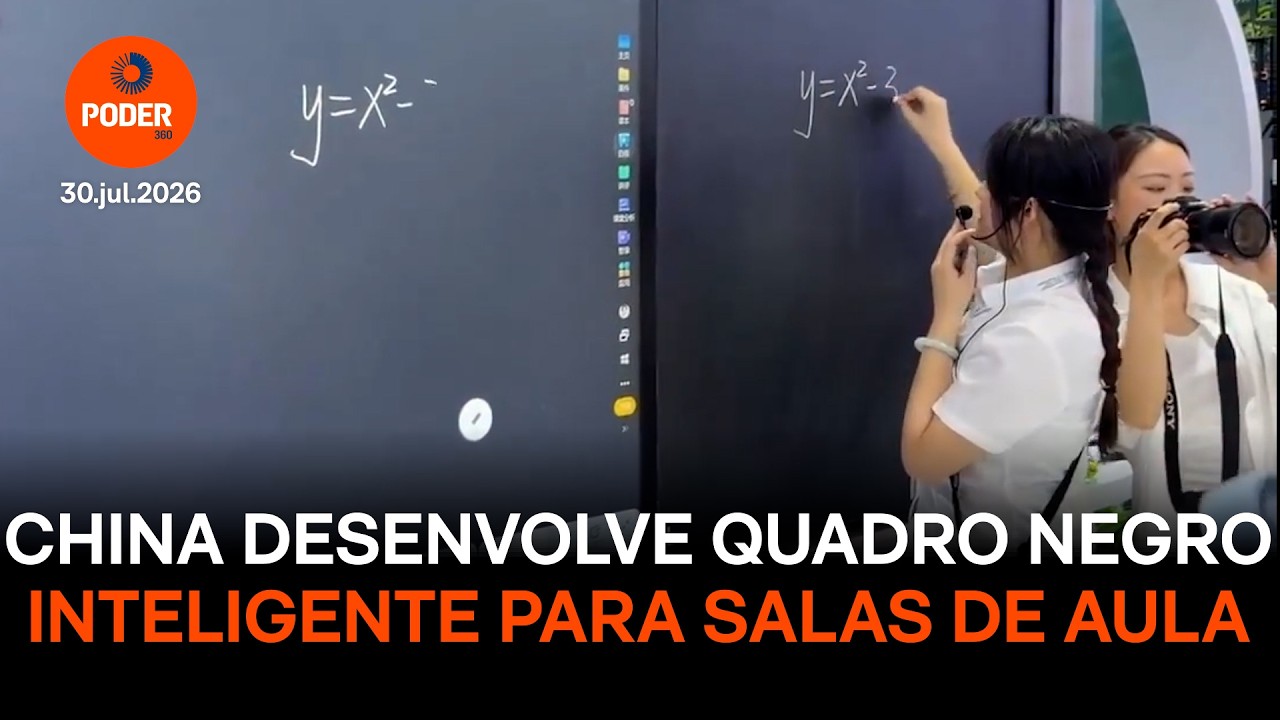 China desenvolve quadro negro inteligente para salas de aula